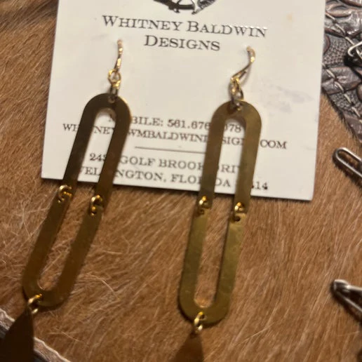 Whitney Baldwin Gold Earrings #152