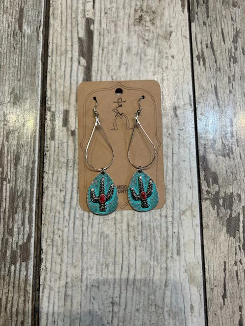 Cactus Earrings