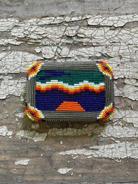 Authentic Native American Headed Buckle