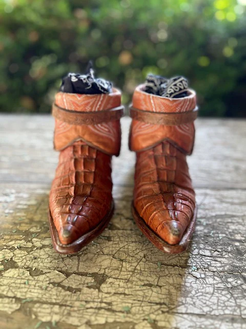 Canty Boots - Saddle Mexico Ridgeback (Size 5b)