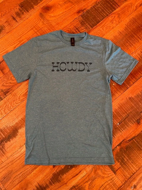 Blue Howdy Tee