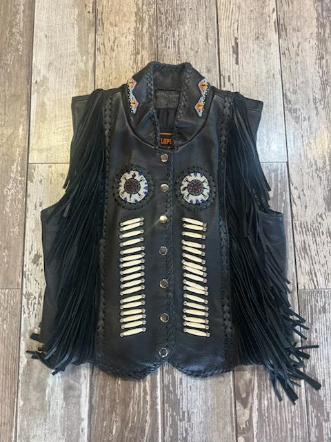 Antelope Creek Leather Vest