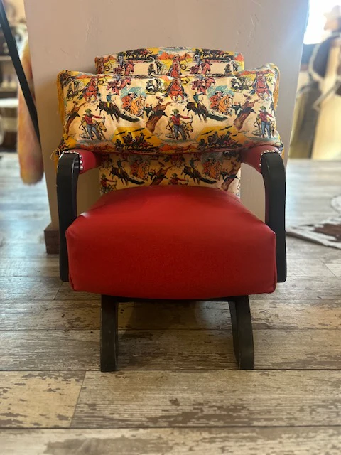 Kid's Cowboy Chair