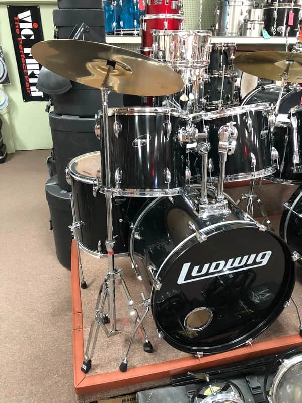 Ludwig Accent Combo 5-piece Drum Kit - Black