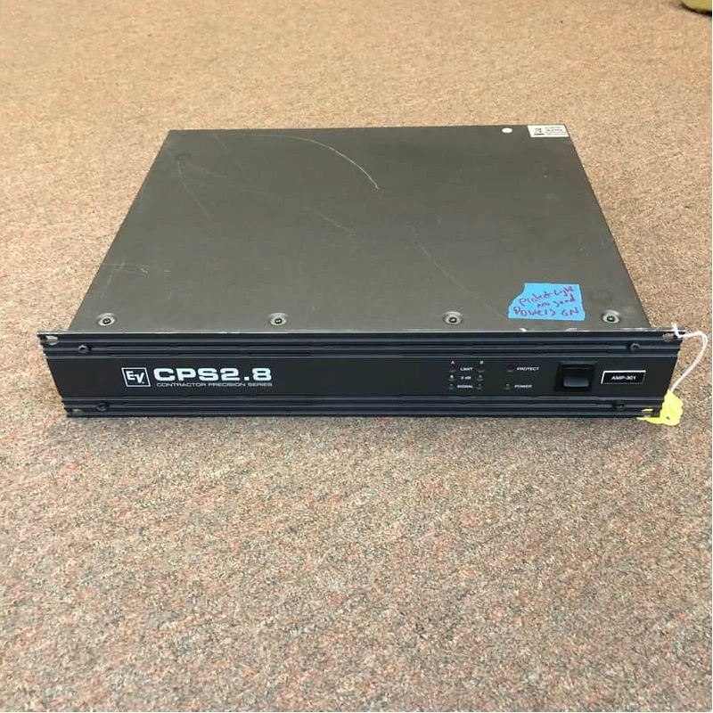 Electro-Voice CPS2.8 Contractor Precision Series AMP-301 (POWERS ON - NO SOUND)