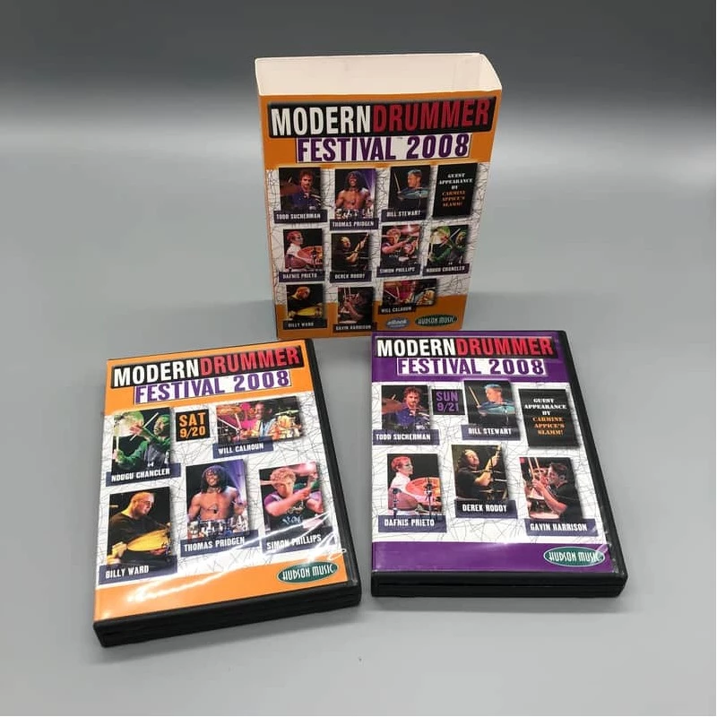 Hal Leonard Modern Drummer Festival 2008 DVD (4 DVDs)
