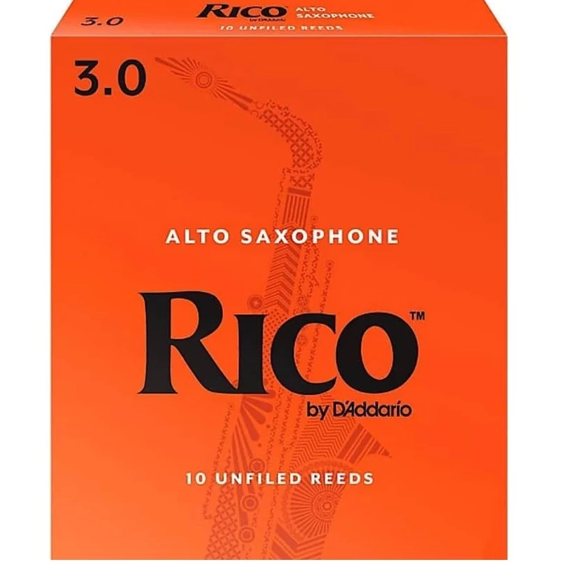 Rico Alto Saxophone Reeds Strength 3.0 Box of 10 - RJA1030