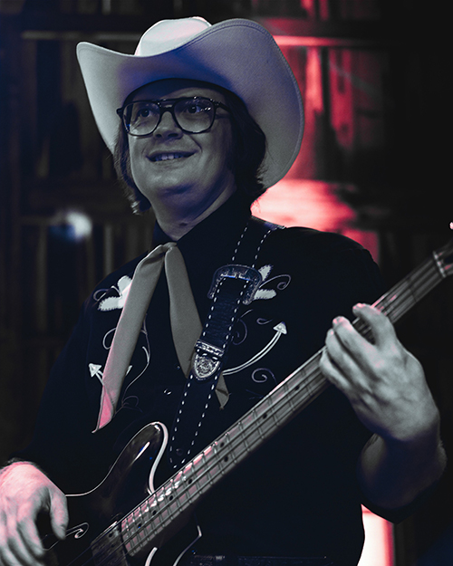 Brendan Malone performing at Honky Tonk Tuesday in Nashville