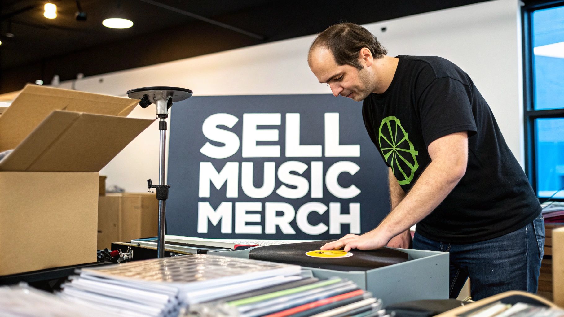 How to Sell Merchandise Online for Musicians
