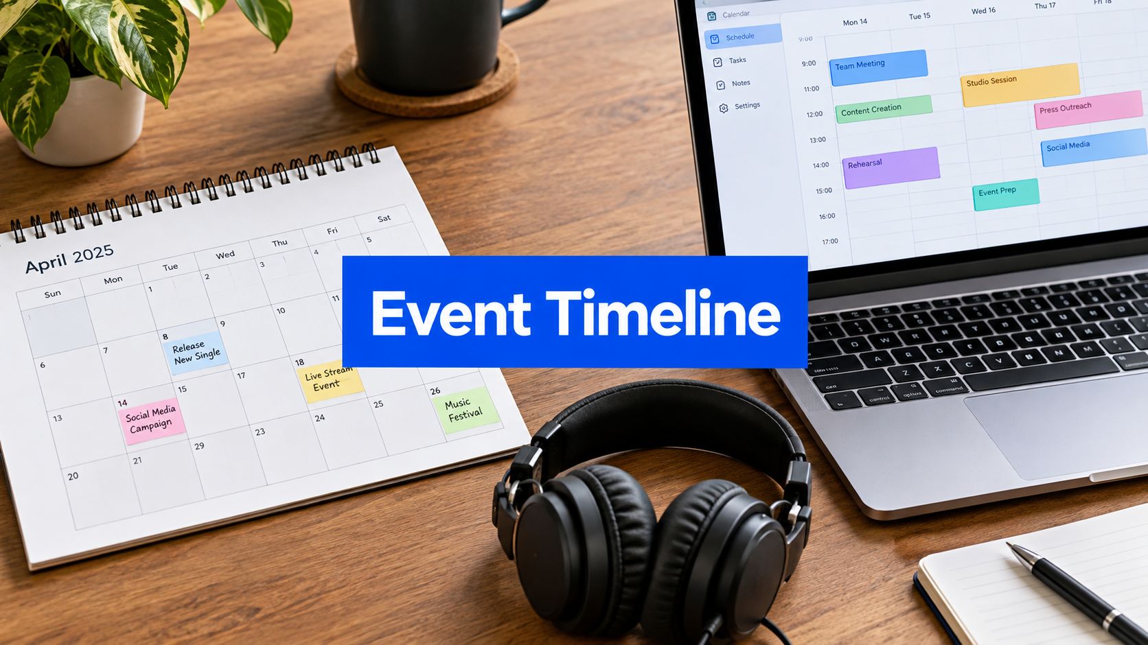 Music Event Promotion Timeline: A Practical Playbook