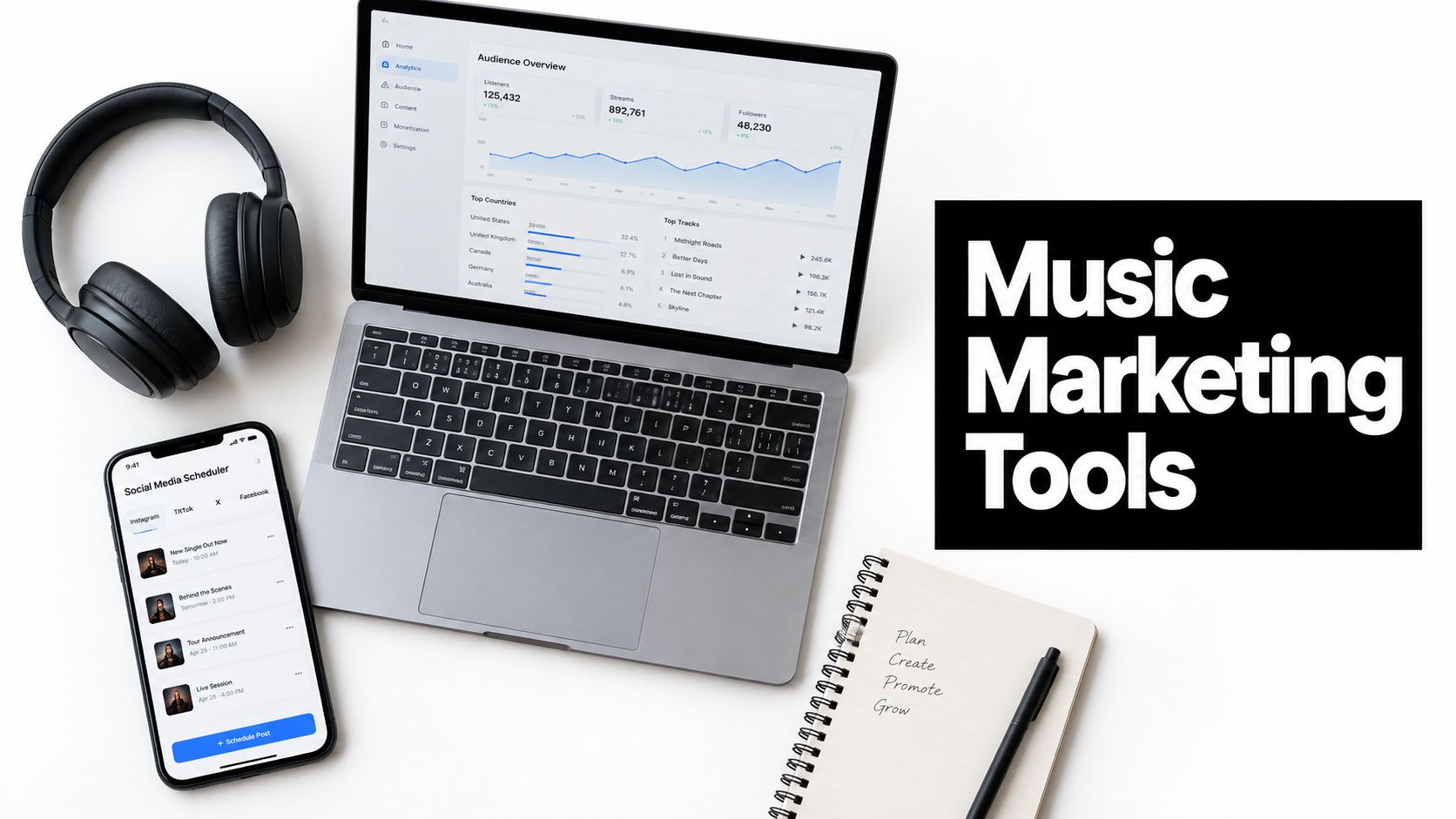 10 Best Music Marketing Tools for Indie Artists in 2026